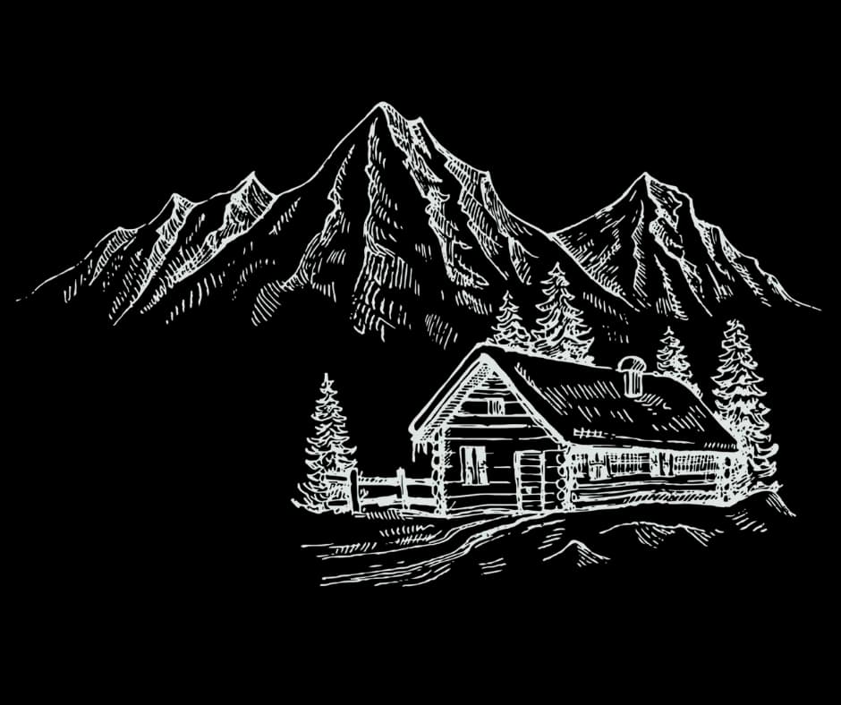 Mountain illustration representing Homecheq's vision